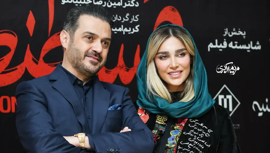 استایل جدید آناشید حسینی در اکران فیلم همسرش (عکس)