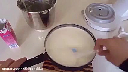 اموزش درست کردن بستنی خیلی ساده
