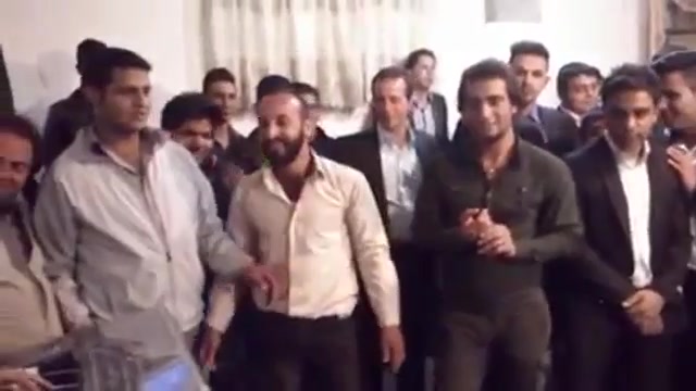 تقلید صدا فوق حرفه ای معین در جشن عروسی