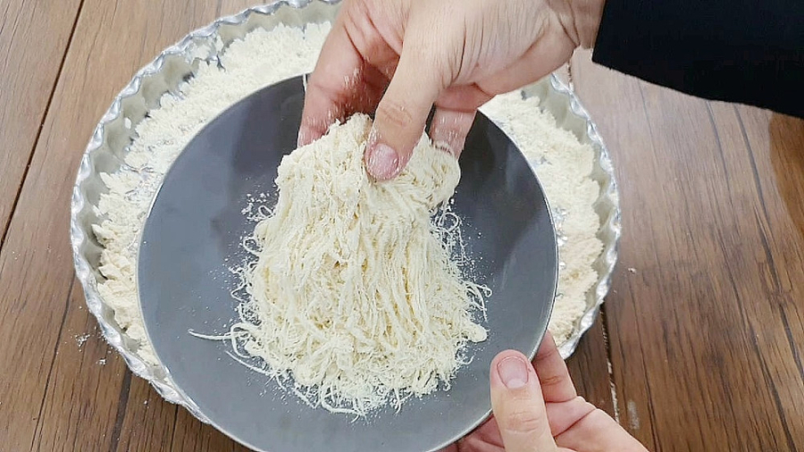 طرز تهیه پشمک خانگی نازگل ( راحت ترین روش )