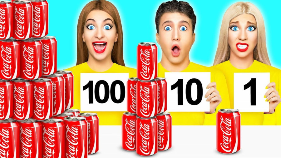 چالش غذایی جدید _ چالش غذا خوری _ 100 لایه چالش غذایی شماره 10 _ چالش خوراکی