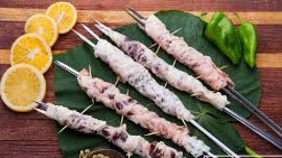 طرز تهیه جگرپیچ با پرده گوسفندی