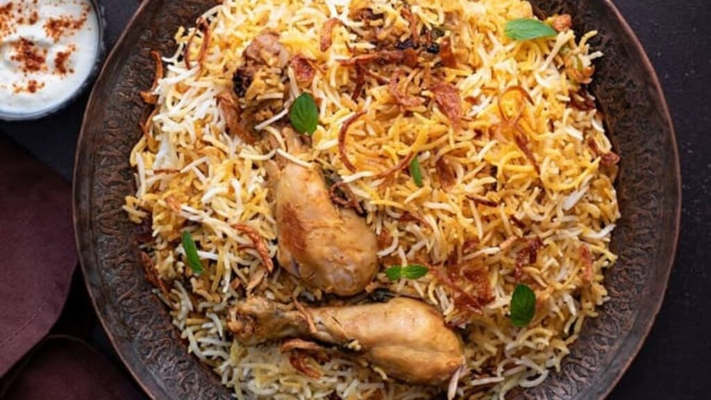 طرز تهیه بریانی مرغ