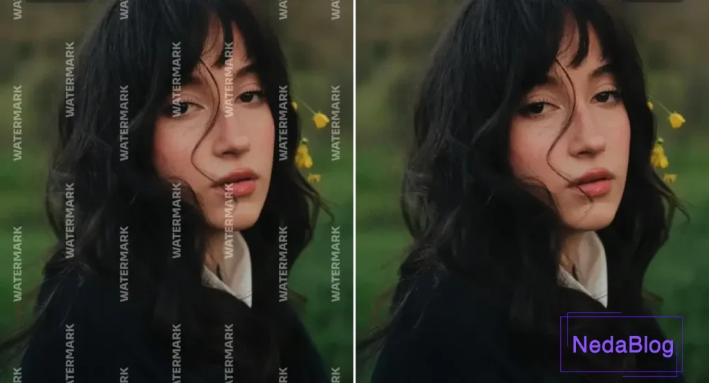 هوش مصنوعی حذف واترمارک