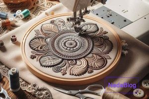 نکات مهم گلدوزی با چرخ خیاطی
