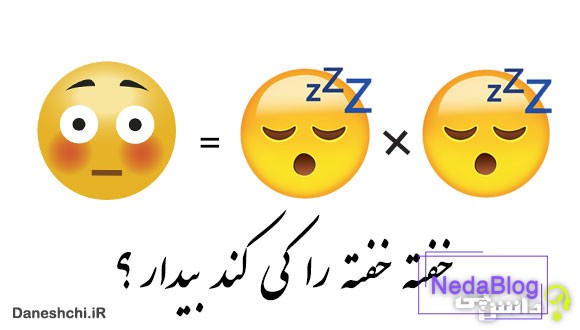 ضرب المثل خفته خفته را کی کند بیدار