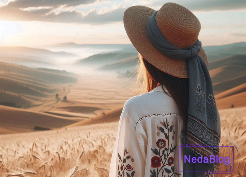 شماره دوزی روی مانتو