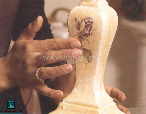 درست کردن جا شمعی ماربل