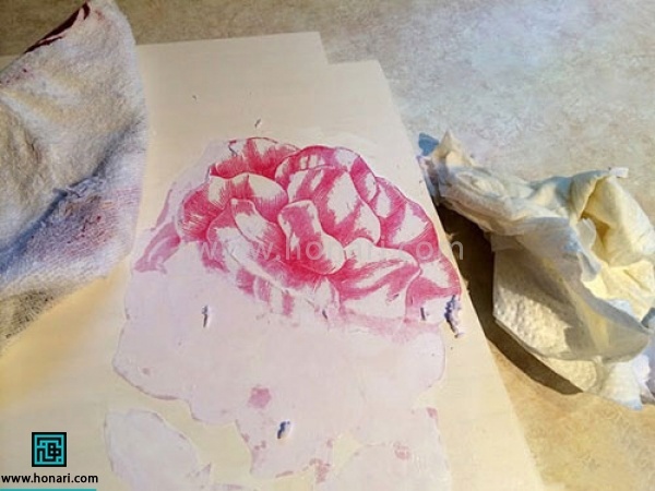 اموزش دکوپاژ روی صندلی