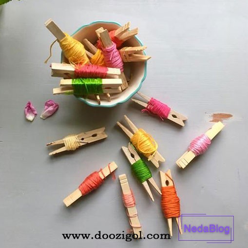 نخ مناسب برای گل دوزی