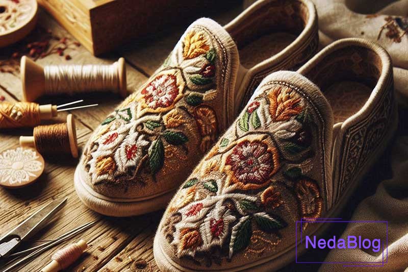 چرا گلدوزي روي گيوه خاص و جذاب است؟