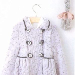 آموزش بافت ژاکت دخترانه