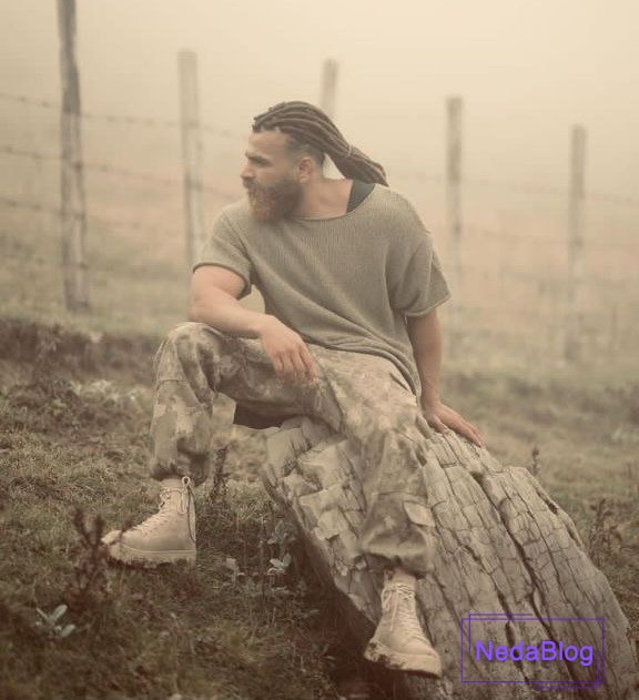 استایل موی عجیب معین زد