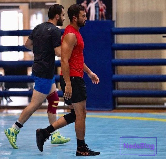 امیر جدیدی در خانه کشتی