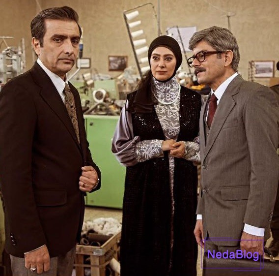 امین زندگانی در صحنه فیلمبرداری