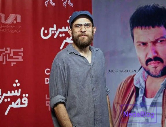 بابک حمیدیان در اکران خصوصی قصر شیرین