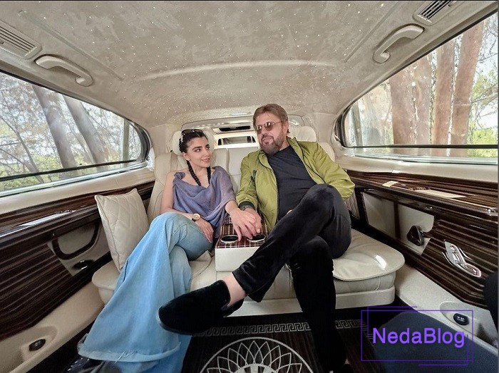 بیژن مرتضوی و همسرش