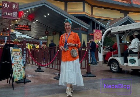 تیپ زیبای نفیسه روشن