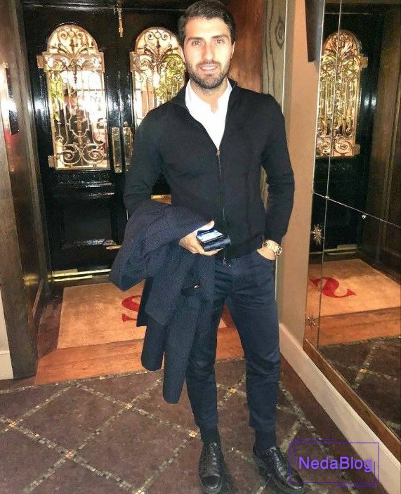 تیپ زیبای کریم انصاری فرد