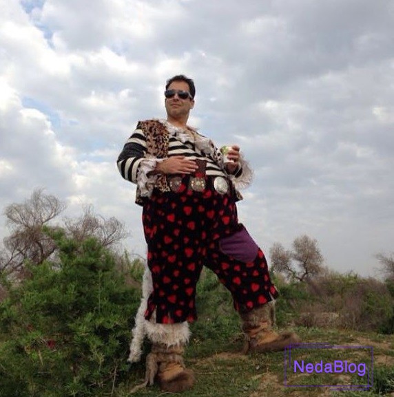 تیپ عجیب نیما فلاح