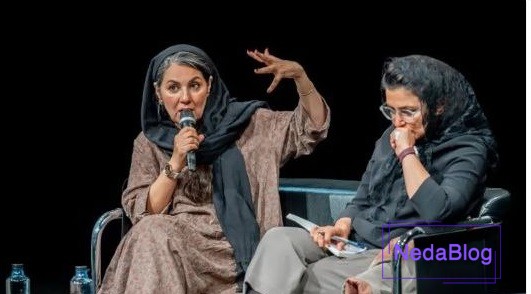 ستاره اسکندری در اجرای تئاتر