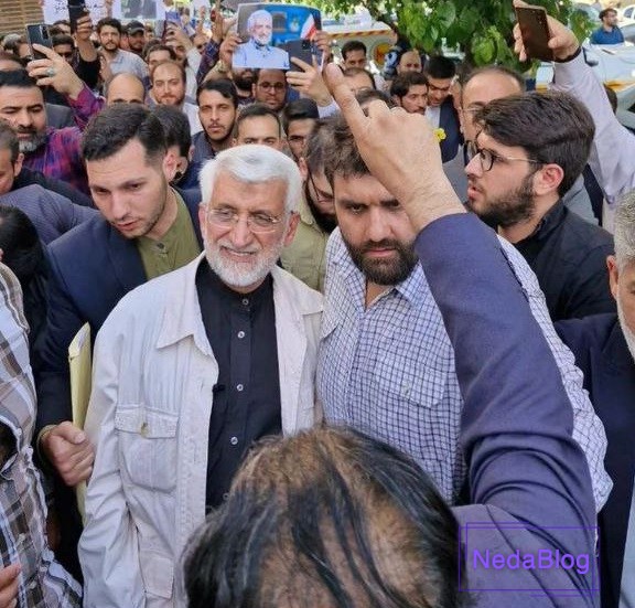 سعید جلالی در میان مردم