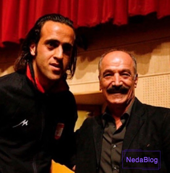 سعید راد در کنار علی کریمی