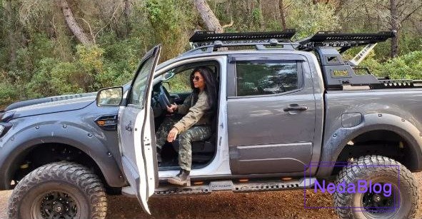 سوزان روشن در صحنه فیلمبرداری