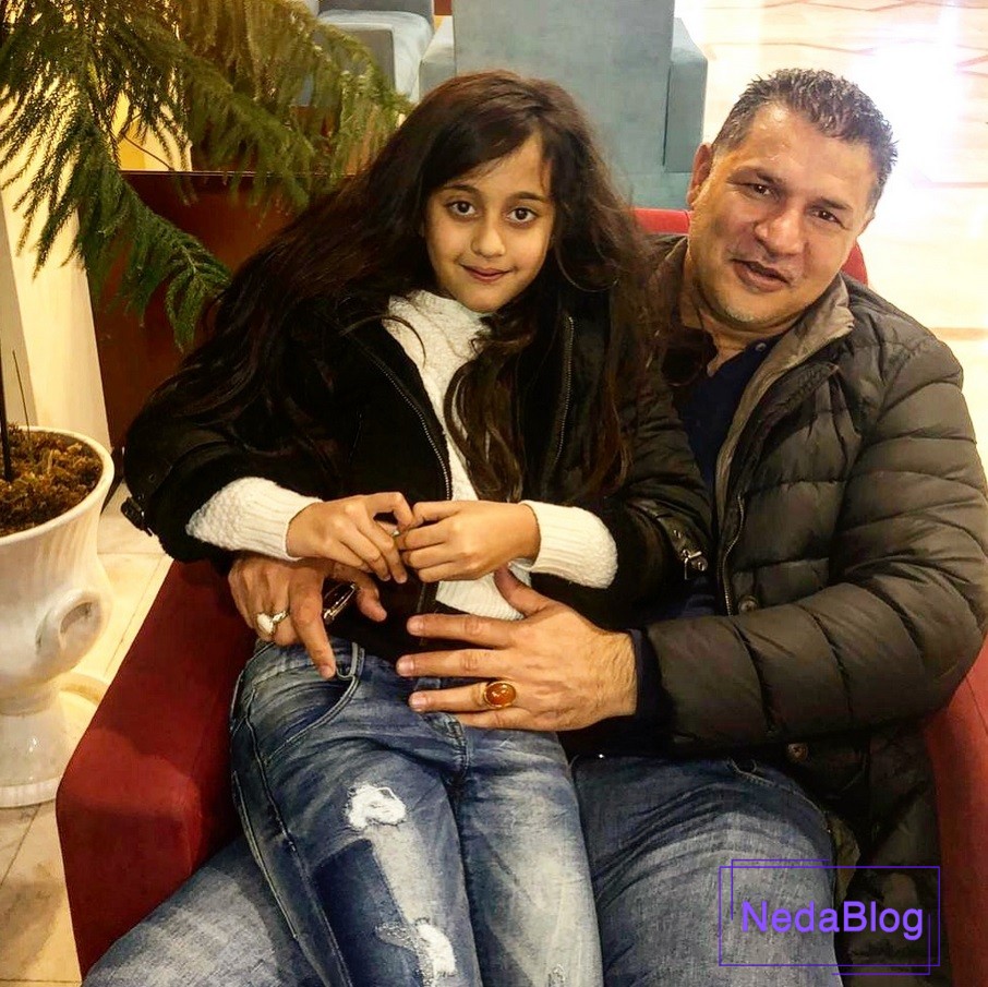 علی دایی و دخترش