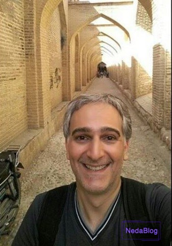 عکس بیژن بنفشه خواه در شیراز