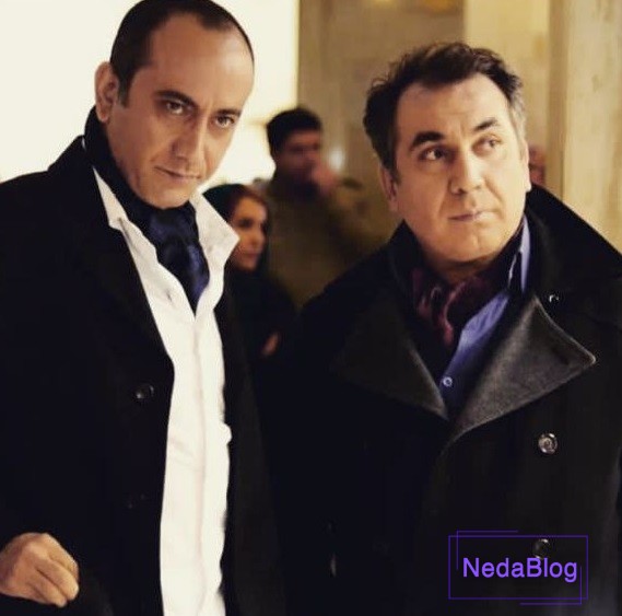 عکس جوانی سیامک انصاری در کنار بازیگران