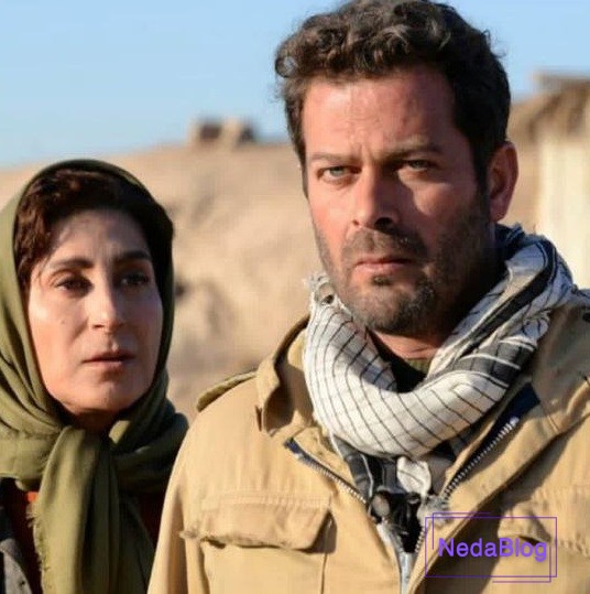 فاطمه معتمد آریا در کنار پژمان بازغی