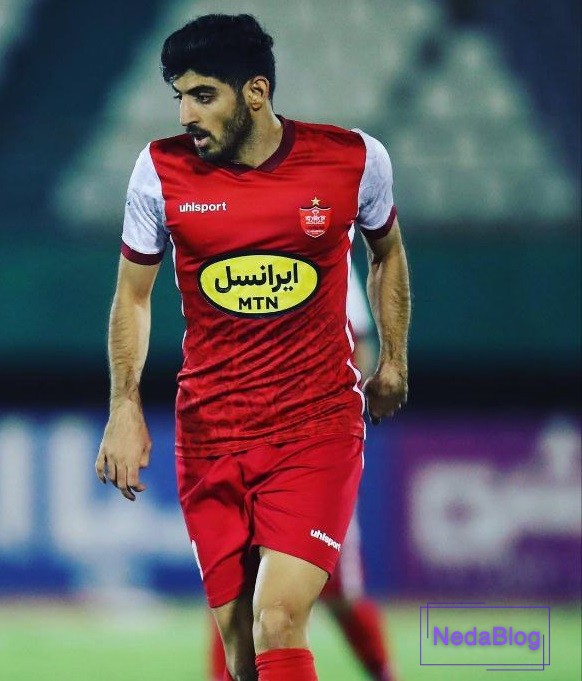 مهدی ترابی در بازی پرسپولیس