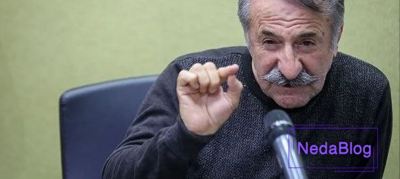 مهران رجبی در حال صحبت کردن