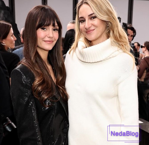 نینا دوبرو در کنار دوستش