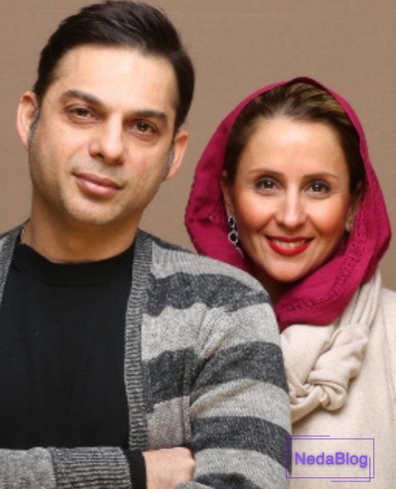 پیمان معادی و همسرش