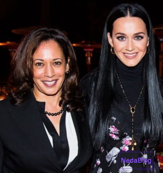 کیتی پری در کنار دوستش