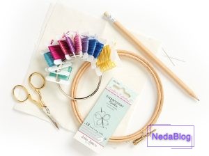 کدام نوع نخ برای گلدوزی مناسب است؟