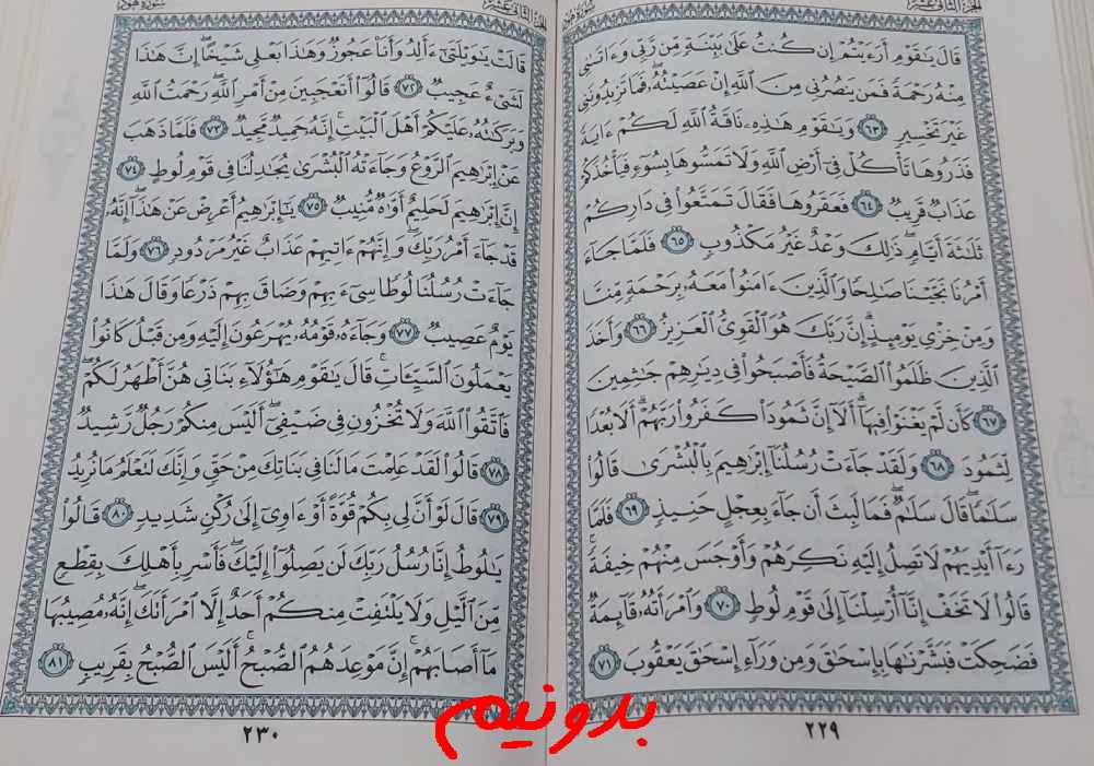 پاسخ استخاره با قرآن کریم صفحه 229