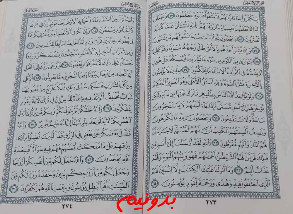 جواب استخاره صفحه 273 قرآن کریم