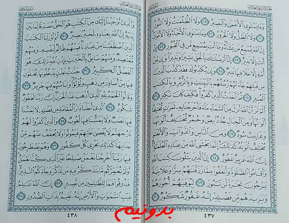 پاسخ استخاره با قرآن کریم صفحه 437