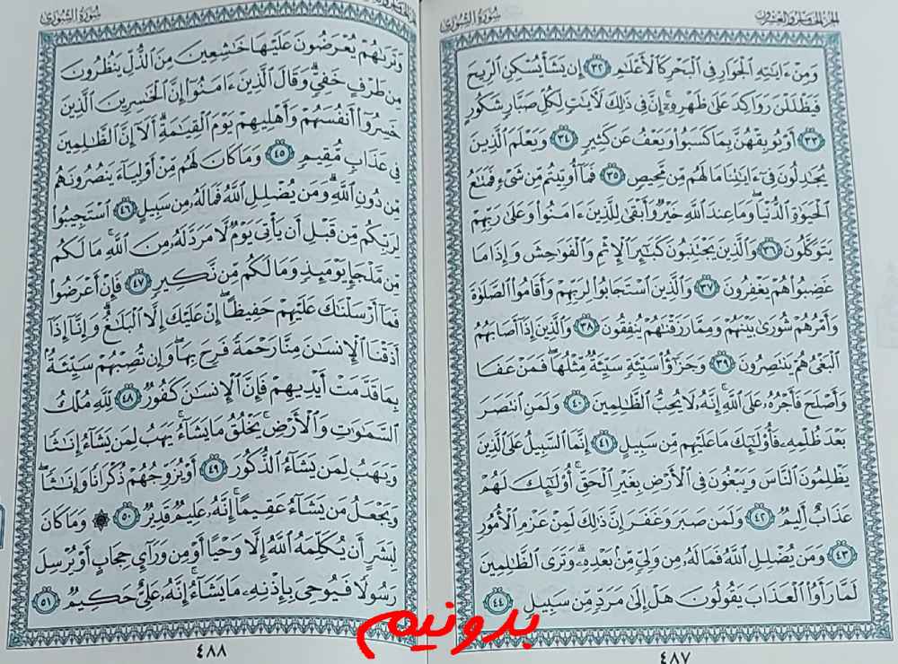 پاسخ استخاره صفحه 487 قرآن مجید