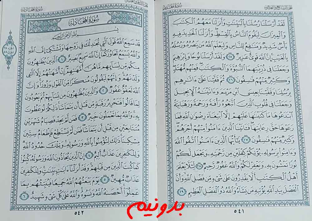 پاسخ دقیق استخاره با قرآن مجید صفحه 541