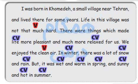 جواب Reading صفحه 31 کتاب کار زبان هشتم