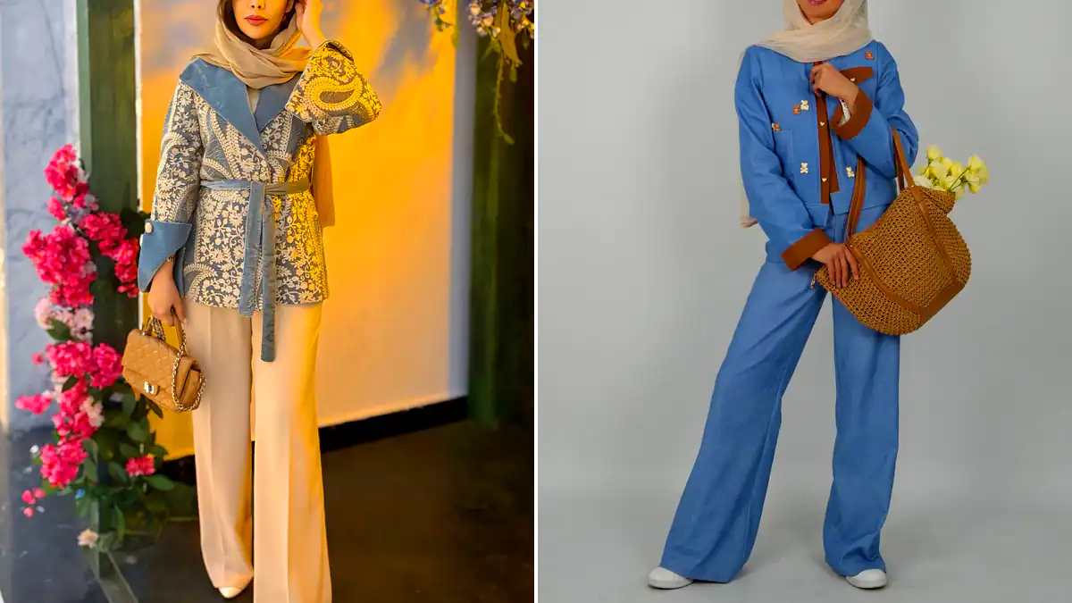 مانتو پائیزی مدرن