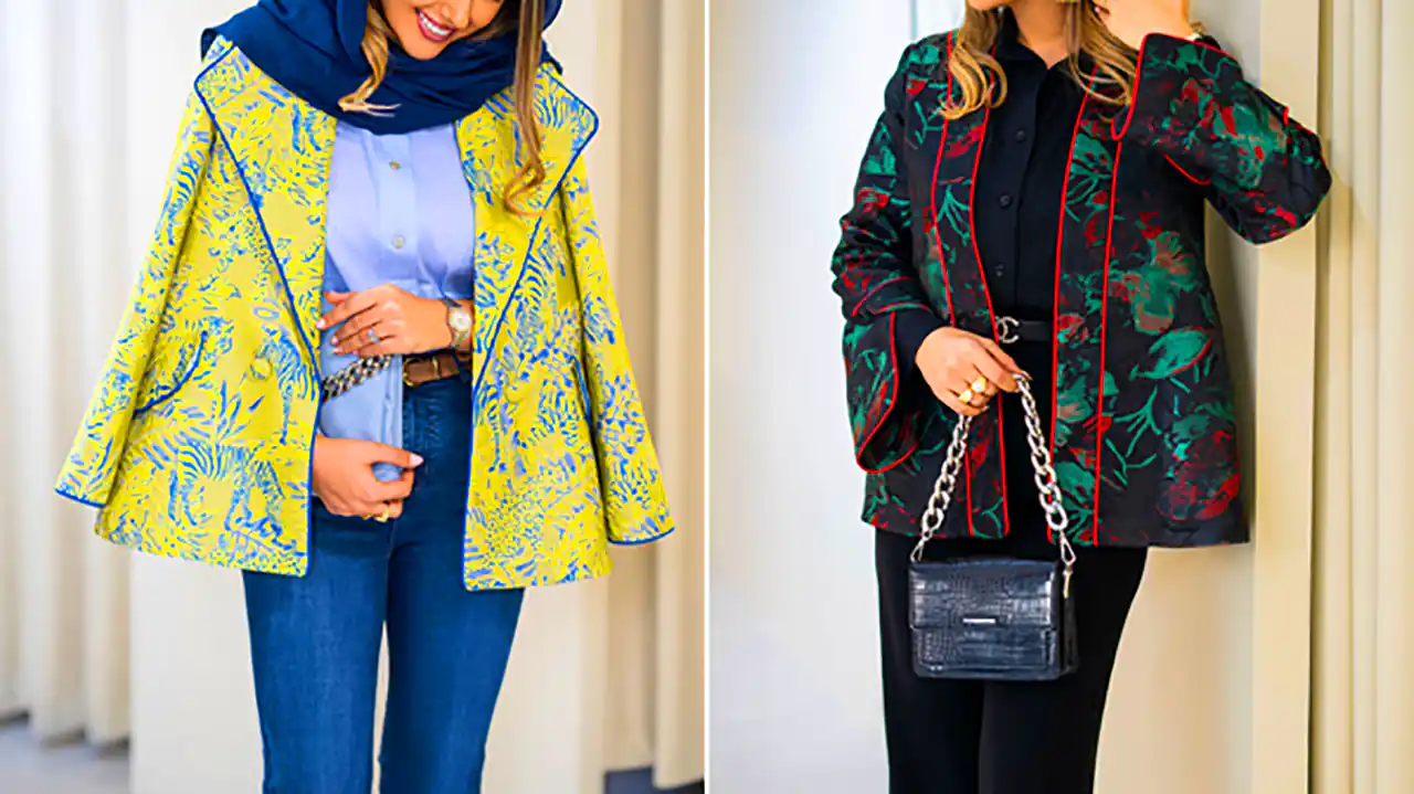 مانتو مزون دوزی ظریف و خاص