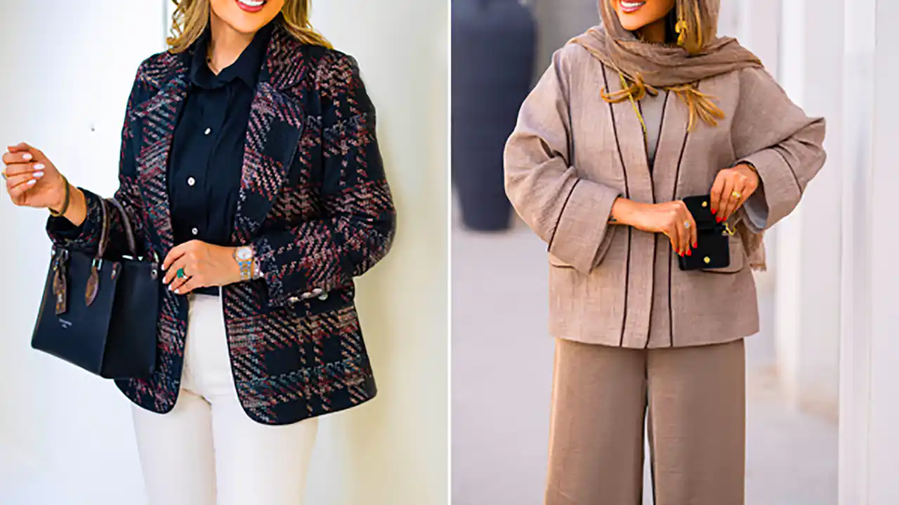 مانتو پاییزه گرم و جذاب