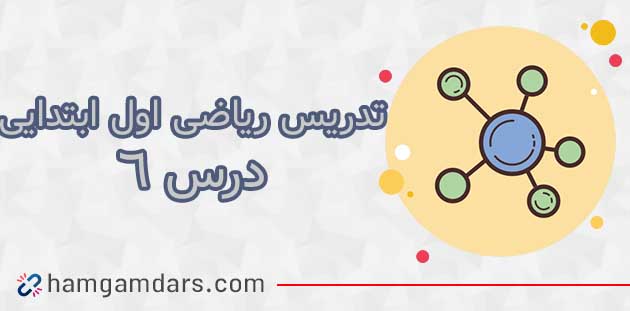 فیلم آموزش ریاضی اول ابتدایی درس ششم