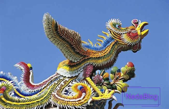 نماد ثروت ققنوس در چین