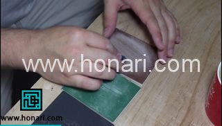 نحوه ساخت انگشتر رزین و چوب